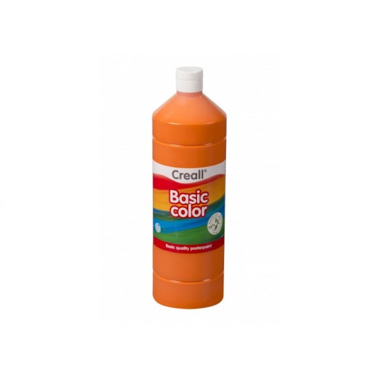 Τέμπερα Πορτοκαλί Creall Basic Color 1000 ml 04 Orange