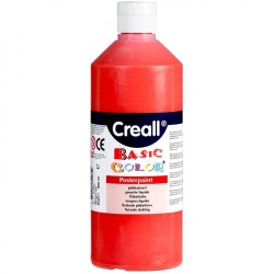 ΤΕΜΠΕΡΑ BASICCOLOR 500ml RED