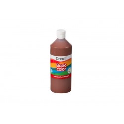 Τέμπερα Καφέ Σκούρο Creall Basic Color 500 ml 19 Dark Brown