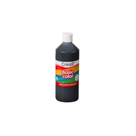 Τέμπερα Μάυρο Creall Basic Color 500 ml 20 Black