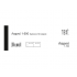 Λαχνοί 1-500 λευκό 6x16εκ.