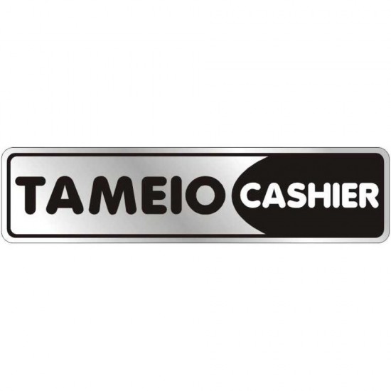 Αυτοκόλλητο 4x16 ΤΑΜΕΙΟ / CASHIER Αυτοκόλλητο 4x16 ΤΑΜΕΙΟ / CASHIER