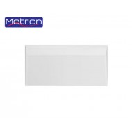 METRON ΦΑΚΕΛΟΣ ΚΑΡΡΕ ΑΥΤΟΚΟΛΛΗΤΟ 11x23cm 90gr ΛΕΥΚΟΣ