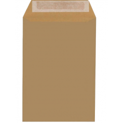 METRON ΦΑΚΕΛΟΣ ΣΑΚΟΥΛΑ ΜΕ ΑΥΤΟΚΟΛΛΗΤΟ 37x45cm 100gr ΚΑΦΕ