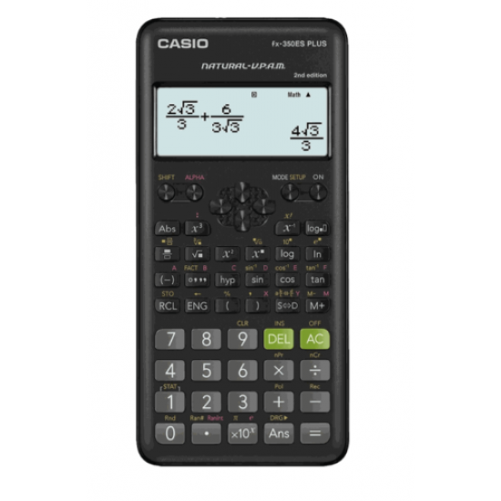 CASIO ΑΡΙΘΜΟΜΗΧΑΝΗ ΕΠΙΣΤΗΜΟΝΙΚΗ 252 ΛΕΙΤΟΥΡΓΙΕΣ 16.2x7.7x1.1cm FX-350ESPLUS2