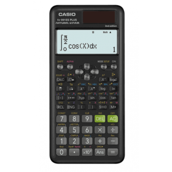 CASIO ΑΡΙΘΜΟΜΗΧΑΝΗ ΕΠΙΣΤΗΜΟΝΙΚΗ 417 ΛΕΙΤΟΥΡΓΙΕΣ 16.2x8cm FX-991ESPLUS2
