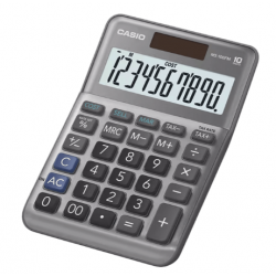 CASIO ΑΡΙΘΜΟΜΗΧΑΝΗ 10 ΨΗΦΙΩΝ 14.85x10.1x2.76cm MS-100FM CASIO ΑΡΙΘΜΟΜΗΧΑΝΗ 10 ΨΗΦΙΩΝ 14.85x10.1x2.76cm MS-100FM