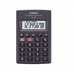 CASIO ΑΡΙΘΜΟΜΗΧΑΝΗ 8 ΨΗΦΙΩΝ 8.7x5.6cm HL-4