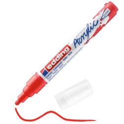 Ακρυλικός μαρκαδόρος edding 5100 2-3mm Traffic red Ακρυλικός μαρκαδόρος edding 5100 2-3mm Traffic red
