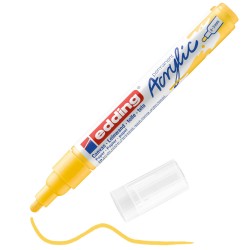 Ακρυλικός μαρκαδόρος edding 5100 2-3mm Traffic yellow Ακρυλικός μαρκαδόρος edding 5100 2-3mm Traffic yellow