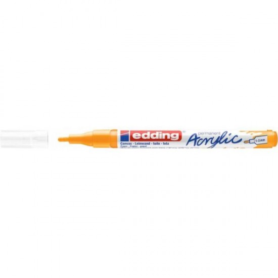 Ακρυλικός μαρκαδόρος edding 5300 1-2mm Sunny yellow Ακρυλικός μαρκαδόρος edding 5300 1-2mm Sunny yellow