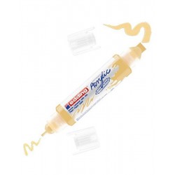 Ακρυλικός μαρκαδόρος edding 5400 3D 2-3mm/5-10mm Pastel yelllow Ακρυλικός μαρκαδόρος edding 5400 3D 2-3mm/5-10mm Pastel yelllow