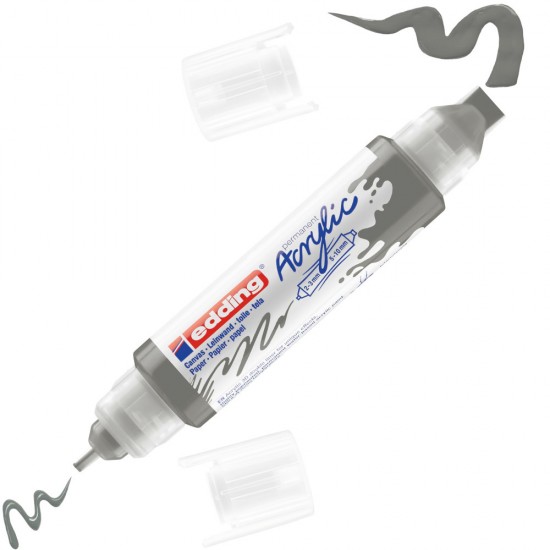 Ακρυλικός μαρκαδόρος edding 5400 3D 2-3mm/5-10mm Anthracite