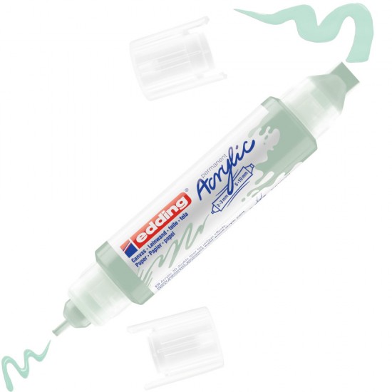 Ακρυλικός μαρκαδόρος edding 5400 3D 2-3mm/5-10mm Mellow mint Ακρυλικός μαρκαδόρος edding 5400 3D 2-3mm/5-10mm Mellow mint
