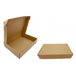 METRON ΚΟΥΤΙ ΔΙΑΝΟΜΗΣ ΧΑΡΤΙΝΟ ΚΡΑΦΤ 24x17X4cm ΚΑΦΕ