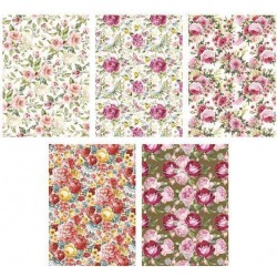 Χαρτί περιτυλίγματος ρολό 70x100εκ. "Floral mix" Χαρτί περιτυλίγματος ρολό 70x100εκ. "Floral mix"