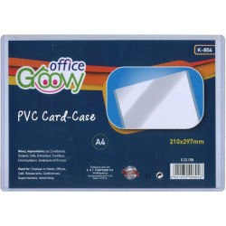 Θήκη σκληρή pvc για Α4 Groovy K-804
