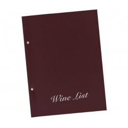 Next wine list basic 23,5x32εκ. μπορντώ