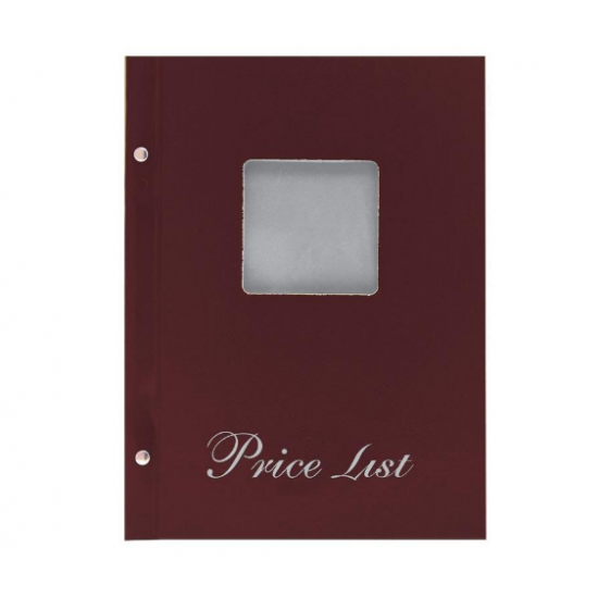 Next price list με παράθυρο basic 14x21εκ. μπορντώ