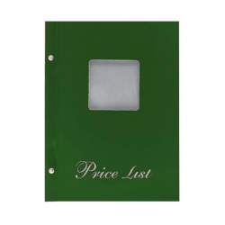Next price list με παράθυρο basic 14x21εκ. πράσινο