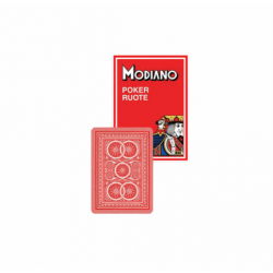 MODIANO ΤΡΑΠΟΥΛΑ ΜΟΝΗ ΧΑΡΤΙΝΗ-ΠΛΑΣΤΙΚΟΠΟΙΗΜΕΝΗ ΚΟΚΚΙΝΗ