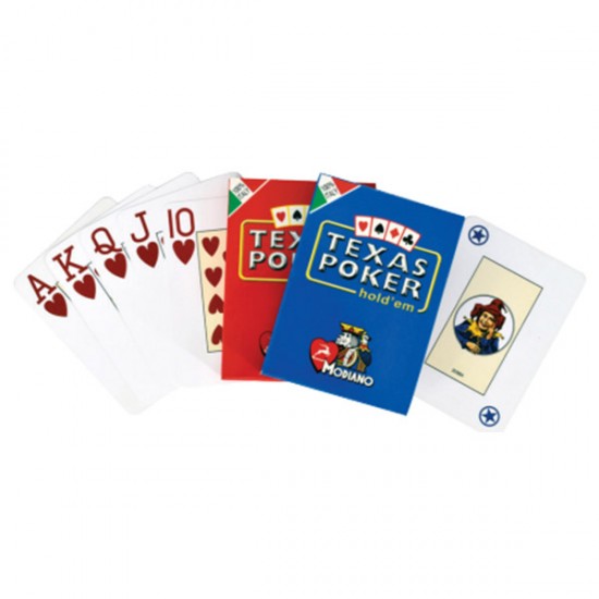 Τράπουλα πλαστικοποιημένη Texas Poker