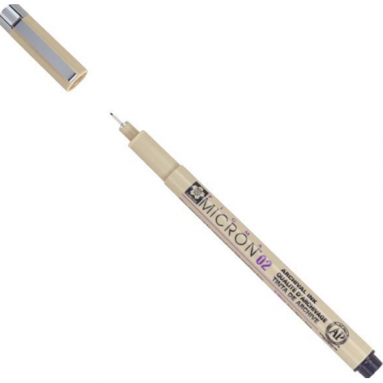 Sakura Pigma Micron μαρκαδόρος σχεδίου 02 0.3 mm μαύρο