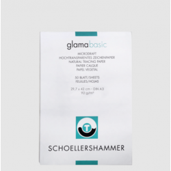 SCHOELLER ΜΠΛΟΚ ΔΙΑΦΑΝΕΣ Α3 92gr 50Φ. GLAMA BASIC