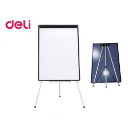 DELI ΠΙΝΑΚΑΣ ΣΕΜΙΝΑΡΙΩΝ ΜΕ ΤΡΙΠΟΔΟ ΡΥΘΜΙΖΟΜΕΝΟ ΜΕΤΑΛΛΙΚΟ 70x100cm