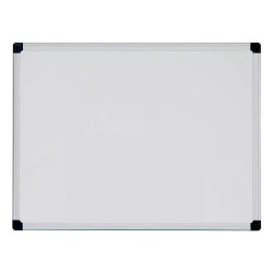 DELI ΠΙΝΑΚΑΣ ΜΑΓΝΗΤΙΚΟΣ ΜΕΤΑΛΛΙΚΟ ΠΛΑΙΣΙΟ 120x240cm ΛΕΥΚΟΣ