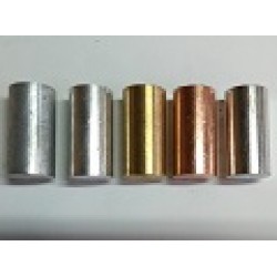 Σειρά 5 μεταλλικών κυλίνδρων ίδιου όγκου