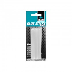 BISON GLUE STICKS ΣΙΛΙΚΟΝΗΣ 11mm ΔΙΑΦANA 6 ΤΕΜΑΧΙΑ