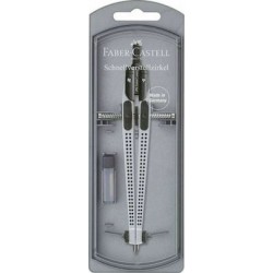 Διαβήτης Faber Castell Grip Silver 174472 Διαβήτης Faber Castell Grip Silver 174472