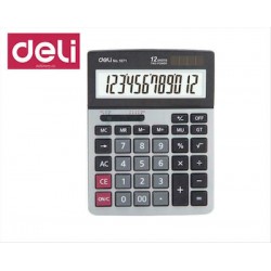 DELI ΑΡΙΘΜΟΜΗΧΑΝΗ 12 ΨΗΦΙΩΝ 18.5x13.5x3.75cm ΑΣΗΜΙ DELI ΑΡΙΘΜΟΜΗΧΑΝΗ 12 ΨΗΦΙΩΝ 18.5x13.5x3.75cm ΑΣΗΜΙ