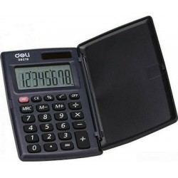 DELI ΑΡΙΘΜΟΜΗΧΑΝΗ 8 ΨΗΦΙΩΝEASY-PROTECT E39219 ΜΑΥΡΗ DELI ΑΡΙΘΜΟΜΗΧΑΝΗ 8 ΨΗΦΙΩΝEASY-PROTECT E39219 ΜΑΥΡΗ