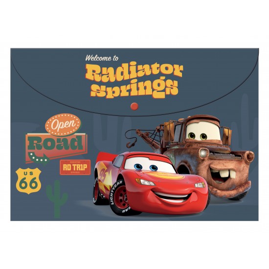 Φάκελος κουμπί Cars
