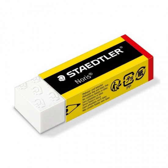 ΓΟΜΟΛΑΣΤΙΧΕΣ STAEDTLER 526N20 NORIS ΛΕΥΚΗ 20τεμ ΓΟΜΟΛΑΣΤΙΧΕΣ STAEDTLER 526N20 NORIS ΛΕΥΚΗ 20τεμ