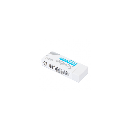 DELI ΓΟΜΟΛΑΣΤΙΧΑ 54x20x10mm SCRIBE ΛΕΥΚΗ DELI ΓΟΜΟΛΑΣΤΙΧΑ 54x20x10mm SCRIBE ΛΕΥΚΗ