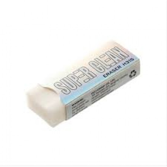 DELI ΓΟΜΑ 54x20x10mm SUPER CLEAN ΛΕΥΚΟ
