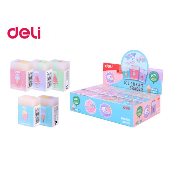 DELI ΓΟΜΑ ΠΑΓΩΤΟ 37.5x25x17mm ΑΣΣΟΡΤΙ