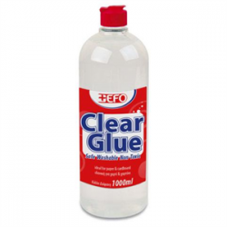 Κόλλα +EFO Διάφανη 1000ml Κόλλα +EFO Διάφανη 1000ml
