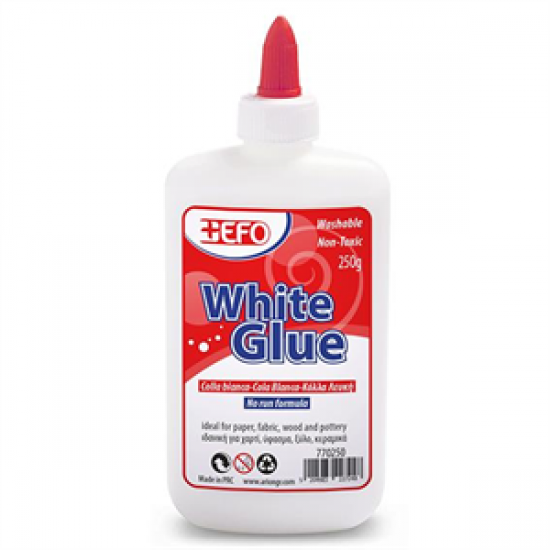 Κόλλα +EFO Λευκή Twist 250gr