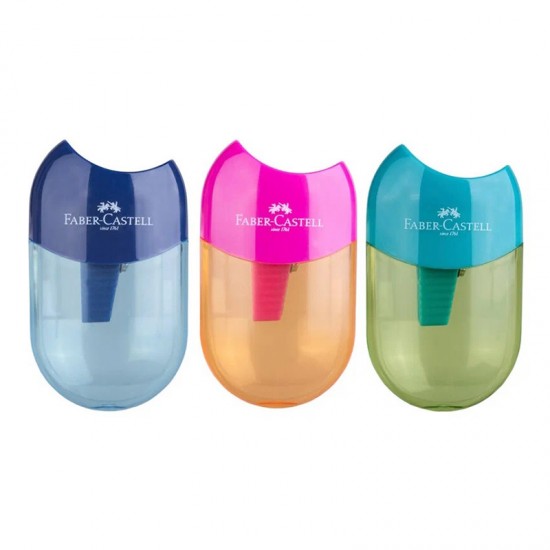 Ξύστρα Faber Castell Apple Μονή 183515 Ξύστρα Faber Castell Apple Μονή 183515