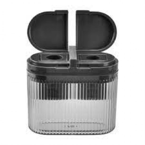 DELI ΞΥΣΤΡΑ ΒΑΡΕΛΑΚΙ ΔΙΠΛΗ ΠΛΑΣΤΙΚΗ 8mm/9.2mm 52x23x47mm ΜΑΥΡΗ