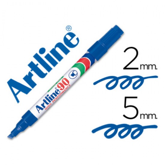ΜΑΡΚΑΔΟΡΟΣ ARTLINE ΟΙΝΟΠΝΕΥΜΑΤΟΣ EK-90 ΠΛΑΚΕ ΜΥΤΗ 2,0 - 5,0mm ΜΠΛΕ