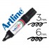 ΜΑΡΚΑΔΟΡΟΣ ARTLINE ΟΙΝΟΠΝΕΥΜΑΤΟΣ EK-50 ΠΛΑΚΕ ΜΥΤΗ 3,0 - 6,0mm ΜΑΥΡΟΣ