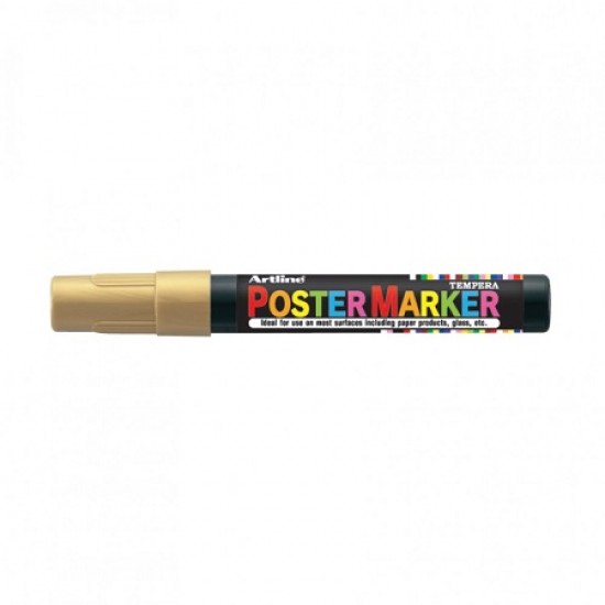 ΜΑΡΚΑΔΟΡΟΣ ARTLINE POSTER MARKERS ΕPP-4 4.0mm ΧΡΥΣΟΣ ΜΑΡΚΑΔΟΡΟΣ ARTLINE POSTER MARKERS ΕPP-4 4.0mm ΧΡΥΣΟΣ