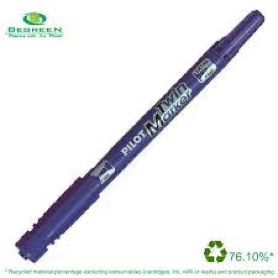 PILOT ΜΑΡΚΑΔΟΡΟΣ ΑΝΕΞΙΤΗΛΟΣ TWIN MARKER BEGREEN ΜΩΒ PILOT ΜΑΡΚΑΔΟΡΟΣ ΑΝΕΞΙΤΗΛΟΣ TWIN MARKER BEGREEN ΜΩΒ