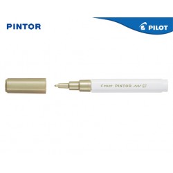 PILOT ΜΑΡΚΑΔΟΡΟΣ PAINT PINTOR EXTRA FINE ΧΡΥΣΟ