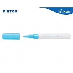 PILOT ΜΑΡΚΑΔΟΡΟΣ PAINT PINTOR EXTRA FINE ΠΑΣΤΕΛ ΜΠΛΕ
